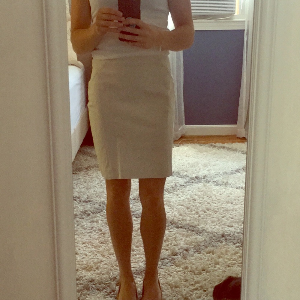 High waisted skirt